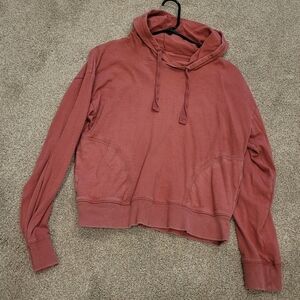 Love By Gap Womens Pink Hoodie Sweatshirt Size XS